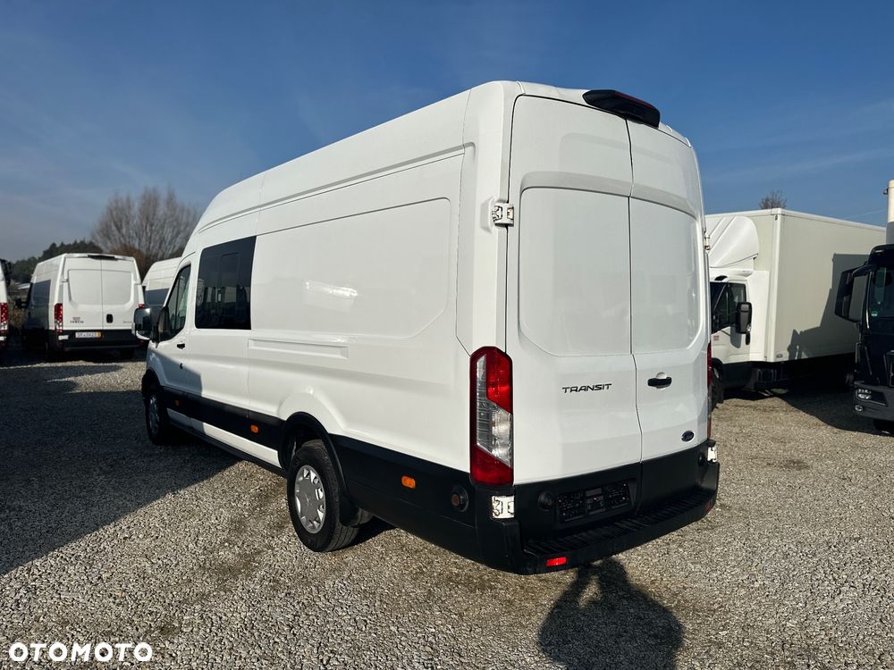 Ford TRANSIT MAXI/manual/brygadówka 5 osób/klima/navi/kamera/parktronik przód i tył/grzane fotele/LED - 9