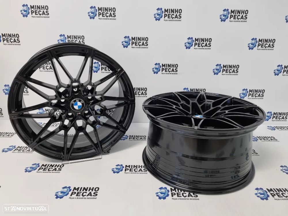 Jantes BMW 826M M4 Competition 2021 em 18 Preto Brilho (5x120) - 4