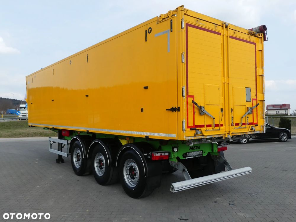 Mega WYWROTKA 50m3 / KLAPO DRZWI / 2 x SZYBER  / OŚ PODNOSZONA / - 6