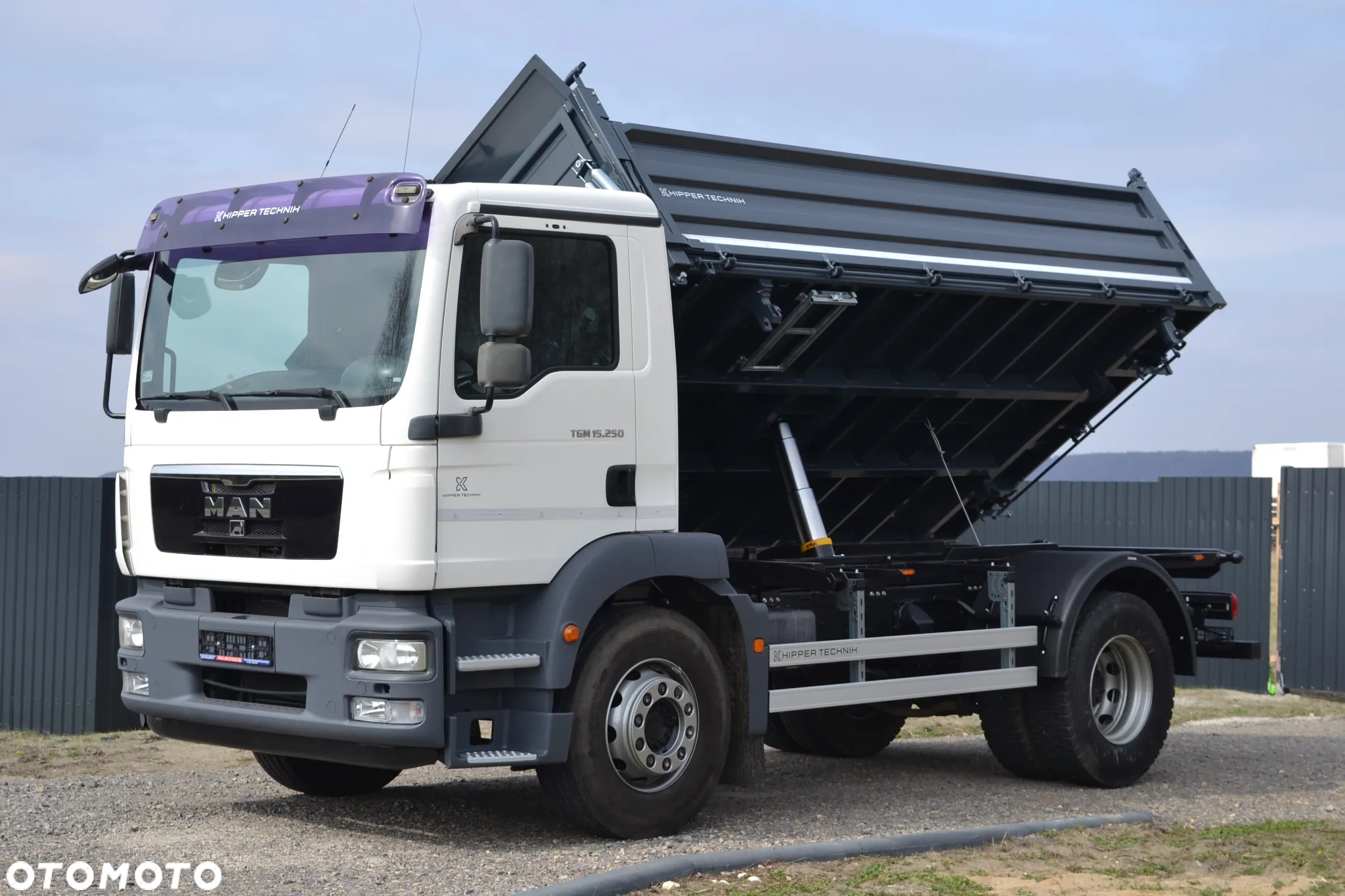 MAN TGM 15.250 18.250 Nowy 3-stronny WYWROT KIPER WYWROTKA SALON PL Przebieg tylko 171 000 km UNIKAT TGL Atego Axor Antos - 13