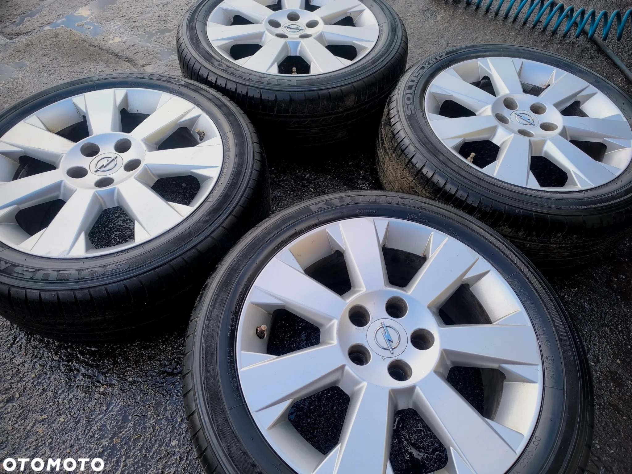 5x110 Felgi Aluminiowe Alufelgi 17 Koła Letnie Lato OPEL ASTRA H Vectra C Signum MERIVA B Zafira A B SAAB 9-3 9-5 900 II 6mm Legnica ALU-RAD 215/50 - 3