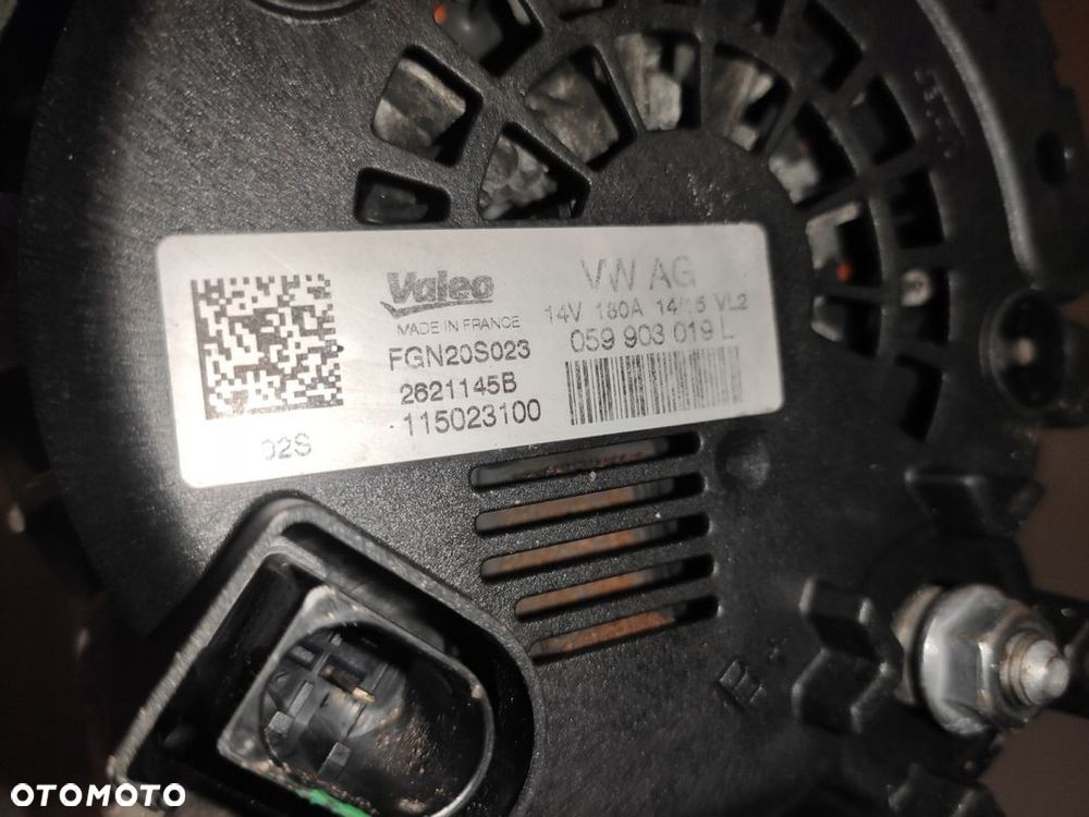 AUDI A7 4G8 C7 3.0TDI A6 C7 CDY ALTERNATOR 14V 180A ORYGINALNY ZDROWY - 13