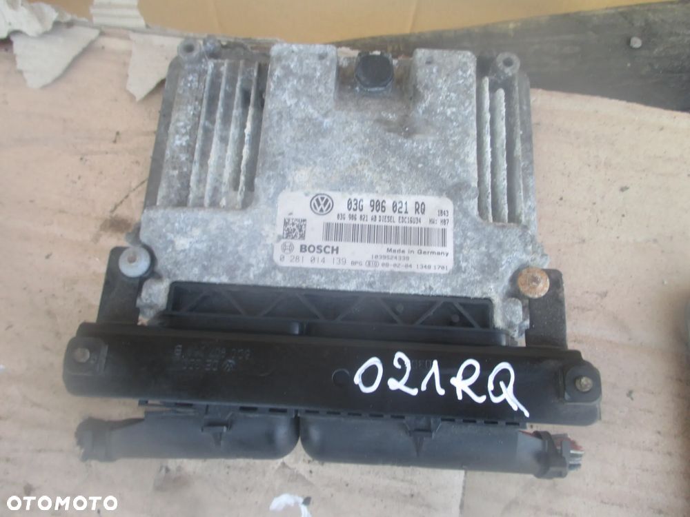 sterownik komputer Passat B6 0281014139 03G906021RQ - 1