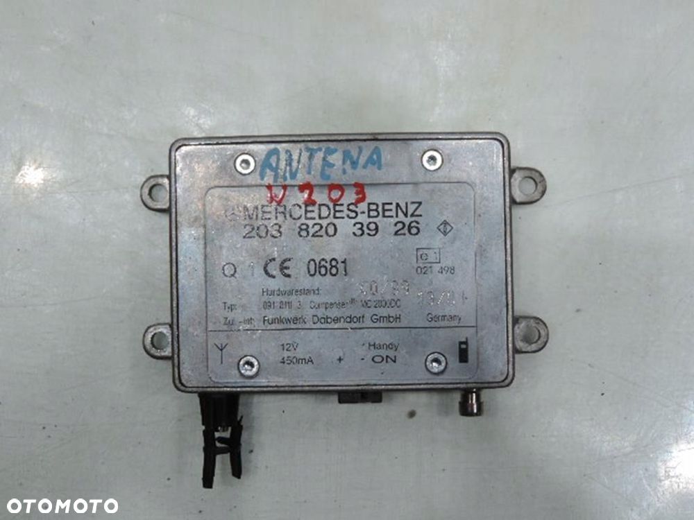 MODUŁ ANTENY MERCEDES W203 2038203926 - 1
