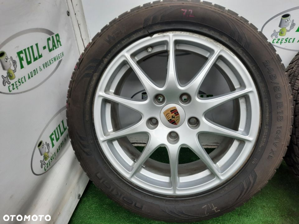 PORSCHE ALUFELGI FELGI KOŁA OPONY 18 CALI 97036213805 ET53 5X130 275/45 R18 2313 - 2