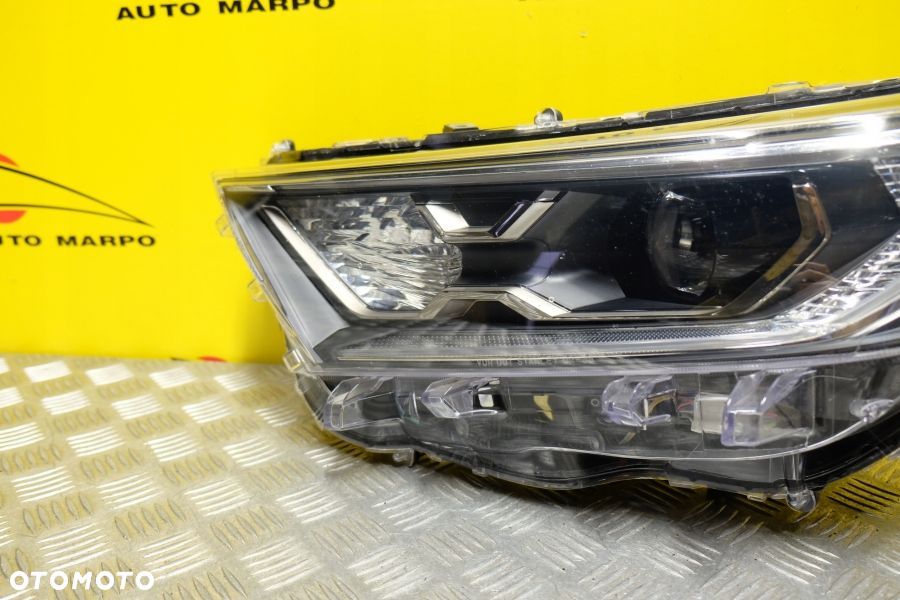 TOYOTA RAV4 2019- REFLEKTOR LAMPA PRZÓD FULL LED CIEMNY CHROM SKRĘTNA L USA - 5