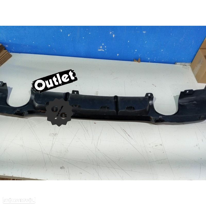 C030139C2 DIFUSOR BMW E90 E91 04-12 LOOK M PERFORMANCE PRETO BRILHANTE - 5
