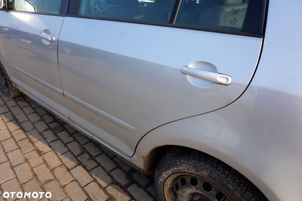 DRZWI TYLNE LEWE GOLF V PLUS 5M0 LA7W  SREBRNY VOLKSWAGEN 2005-2009 - 4