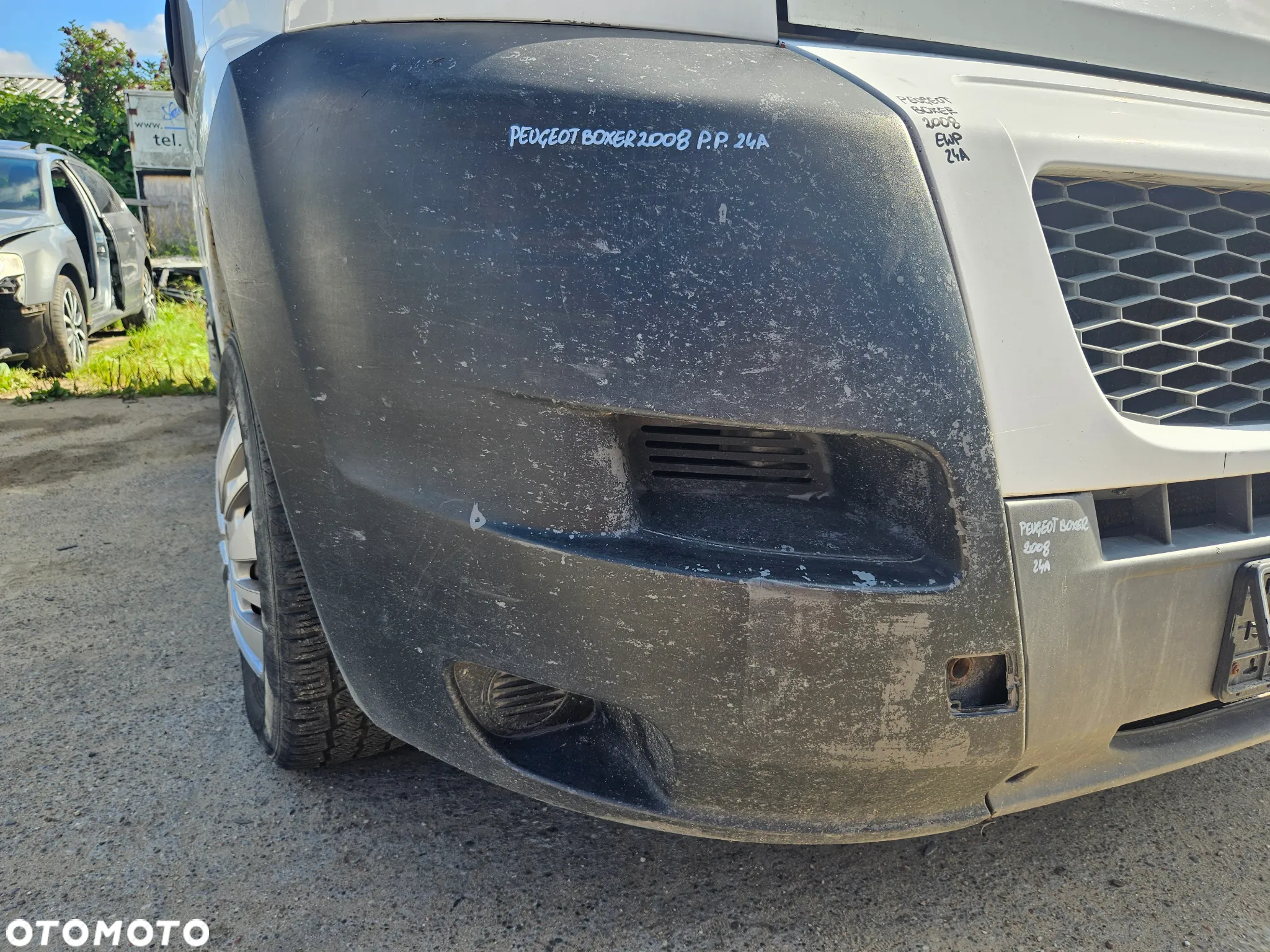 PEUGEOT BOXER NAROŻNIK ZDERZAKA PRAWY PRZÓD PRZEDNI - 6