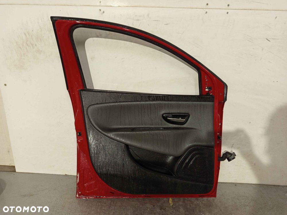+ DRZWI PRZÓD PRZEDNIE LEWE LANCIA YPSILON 3 III ROSSO SFRONTATO CZERWONY - 5