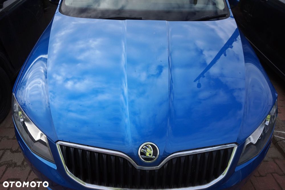 MASKA ZDERZAK BŁOTNIKI LAMPY OCTAVIA III 5E5 LF5W RADAR SPRYSKI SKODA 2012-2016 NIEBIESKI PRZÓD KOMPLETNY - 6