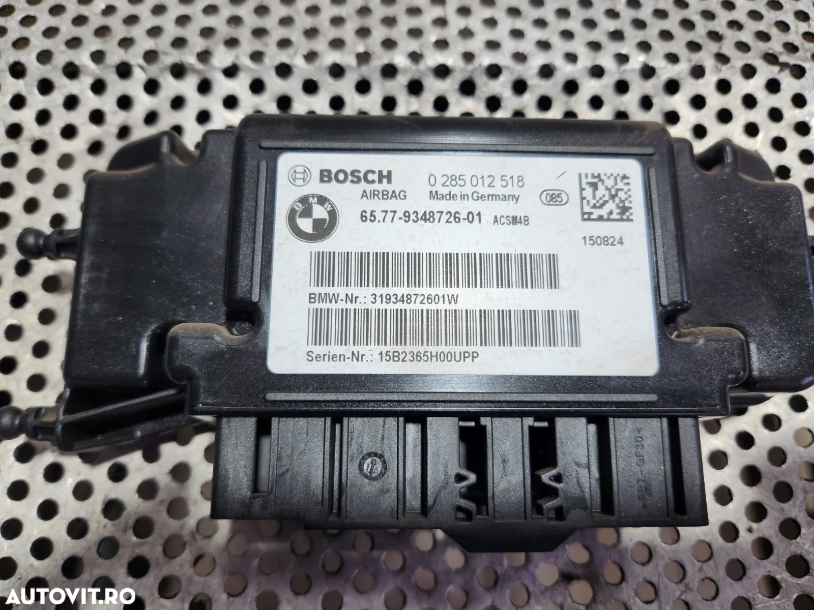Modul Calculator Airbag Bmw Cod  F20 F21 F22 F30 F31 F32 F33 F34 F36 F83 F80 - Dezmembrari Arad - 5