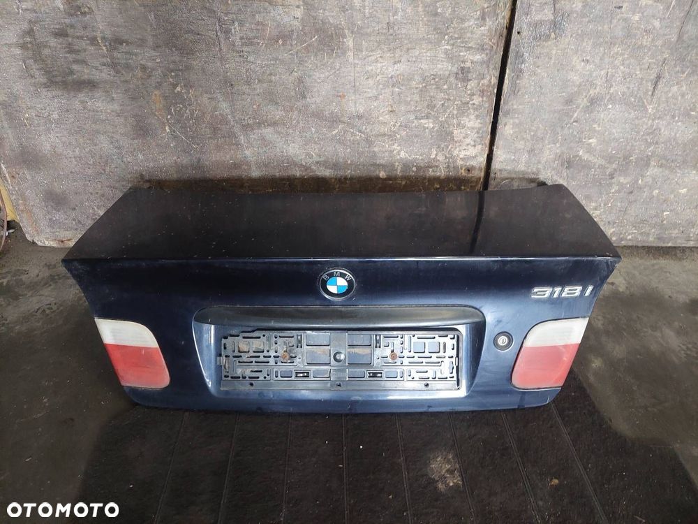 KLAPA BAGAŻNIKA + ZDERZAK TYŁ BMW E46 LIFT SEDAN 317/5 ORIENTBLAU METALLIC - 5