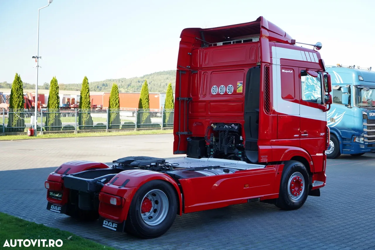 DAF XF 480 / CABINĂ SPATIALĂ / RETARDER / I-PARK COOL / ANVELOPE 100% / IMPORTAT / CONTRACT POST-SERVICE - 8