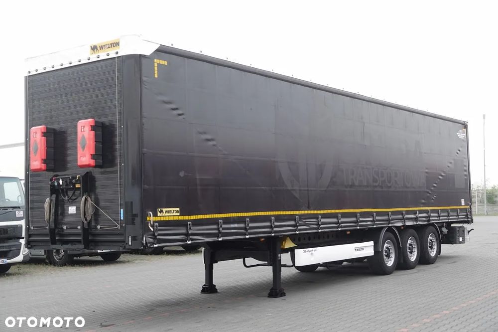 Wielton FIRANKA / STANDARD / OŚ PODNOSZONA / 385/55 r22,5 - 1