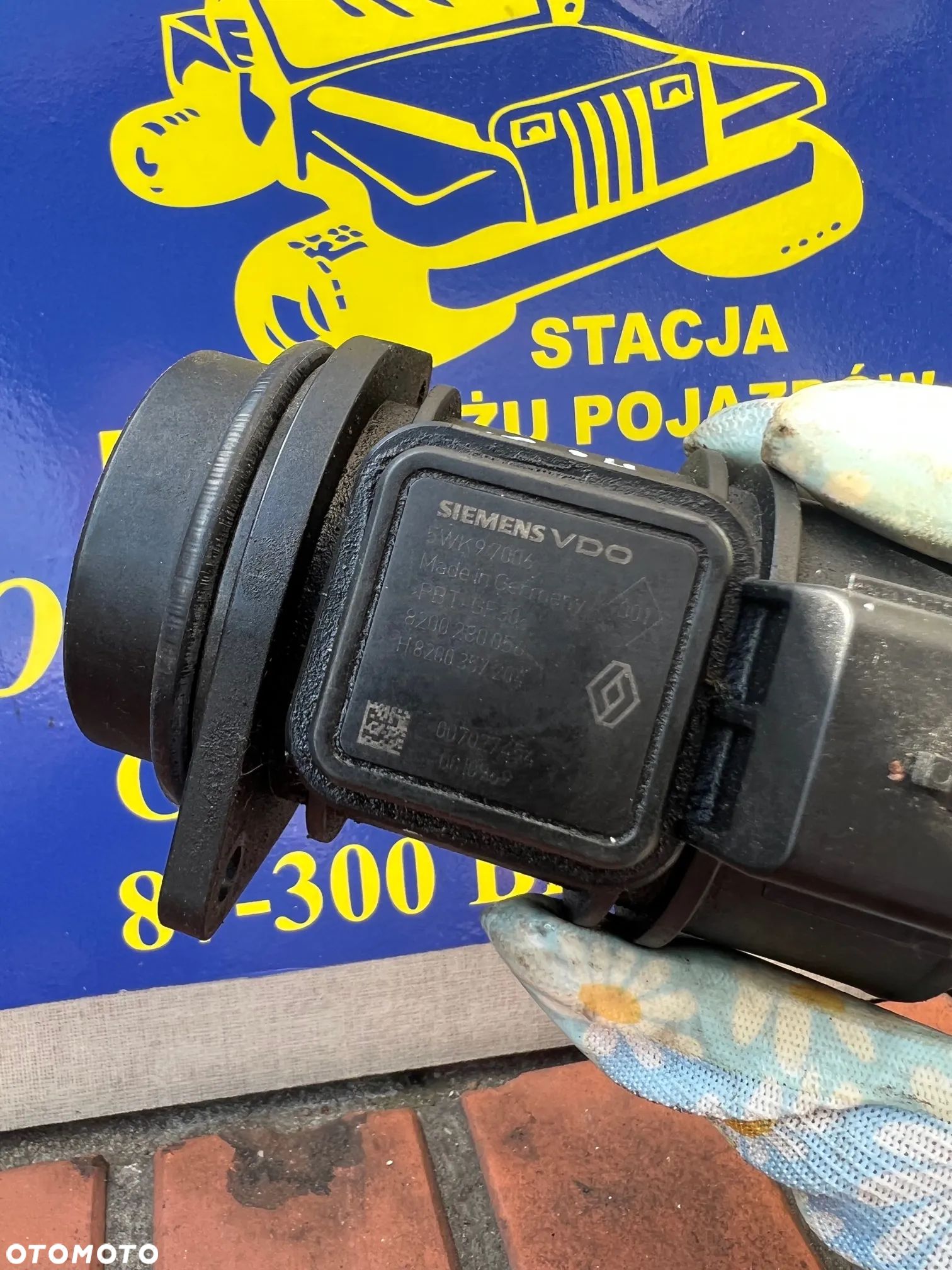 przepływomierz siemens vdo 5wk97006, pbt gf30, 8200 280 056, H8200 357 204 - 1