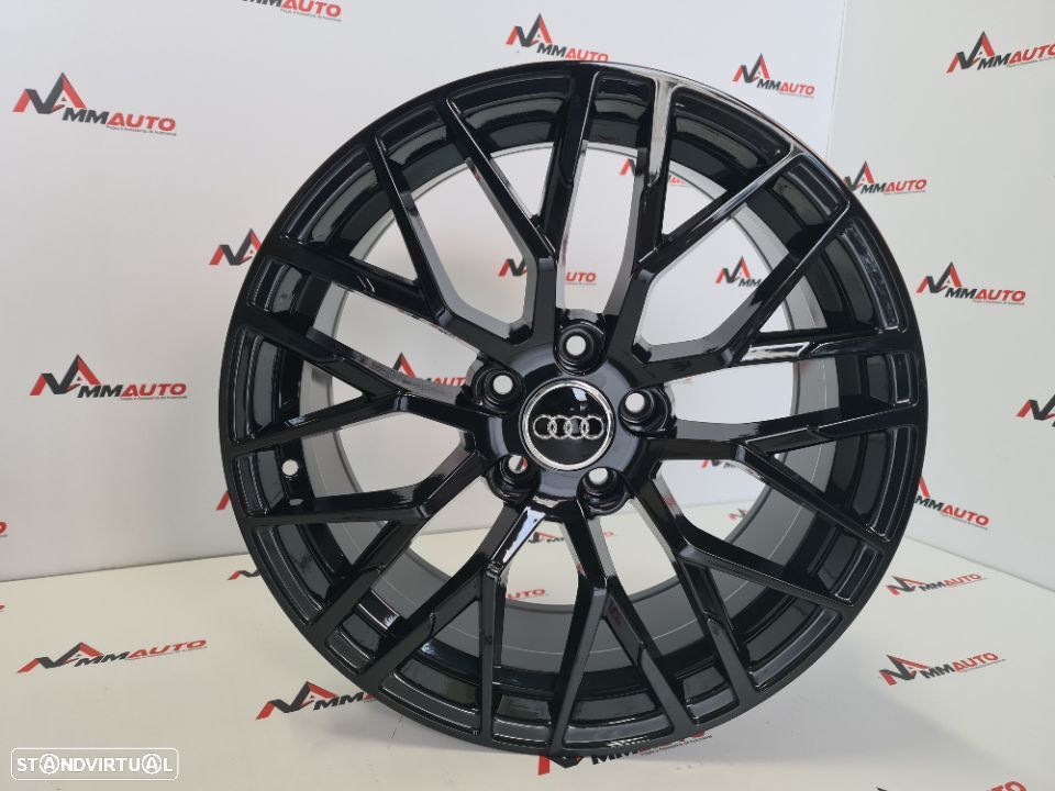 Jantes Audi R8 Preto Brilho 18 - 4