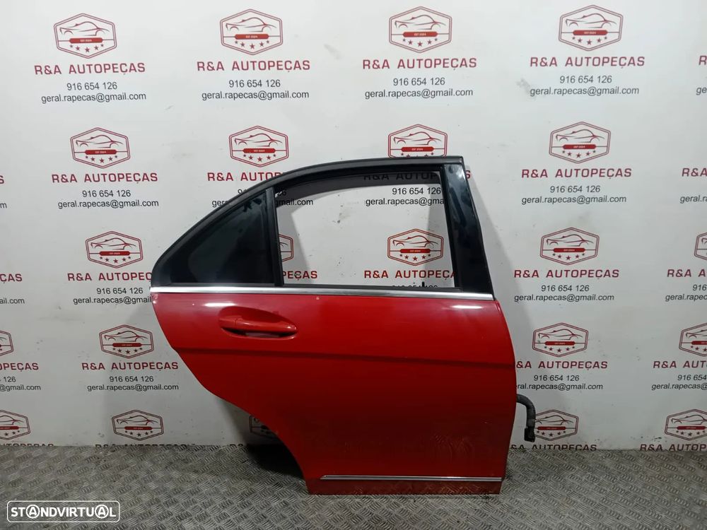 Porta Trás Traseira Direito Mercedes Class C W204 Sedan Original - 1