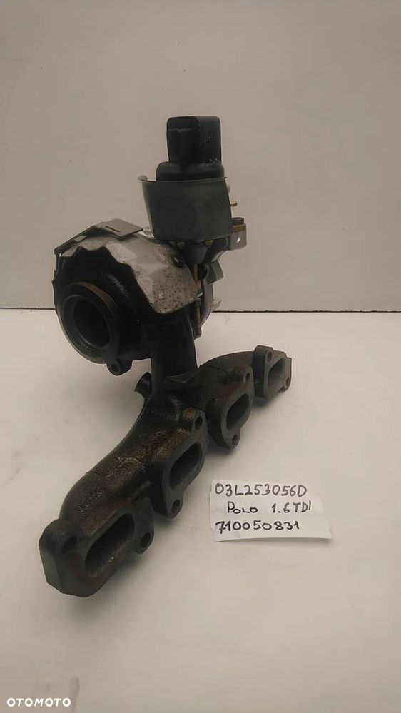 TURBOSPRĘŻARKA 1.6 TDI 90KM 105KM CAYA CAYB CAYC CLNA POLO 03L253056D - 3