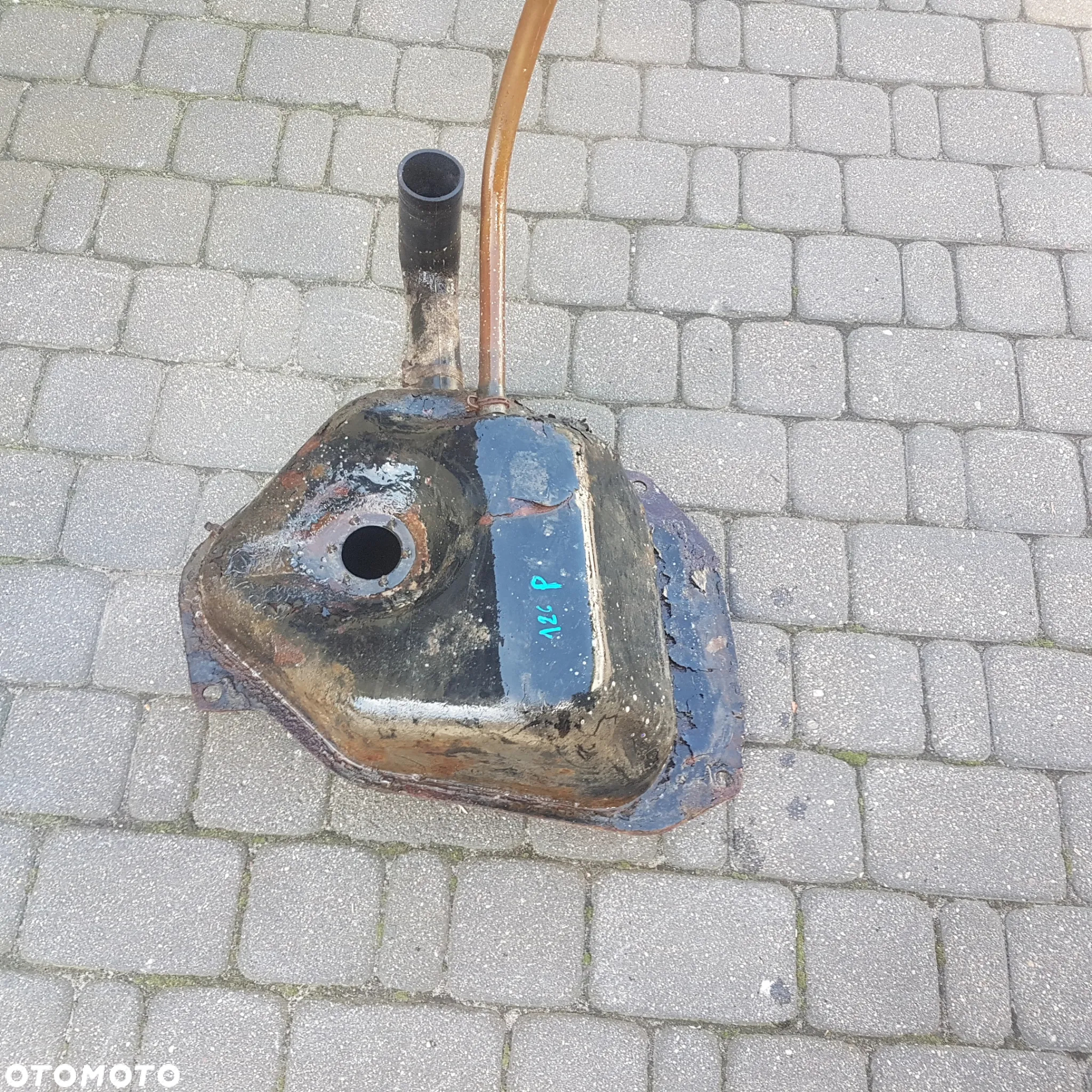 zbiornik bak pływak wskażnik wlew paliwa fiat 126 p 126p el oryginał - 13