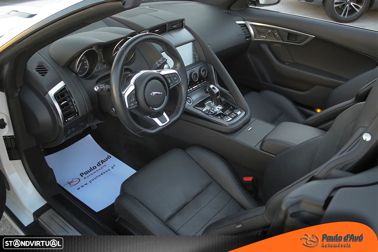 Jaguar F-Type Cabriolet P300 Aut. R-Dynamic Black - 10