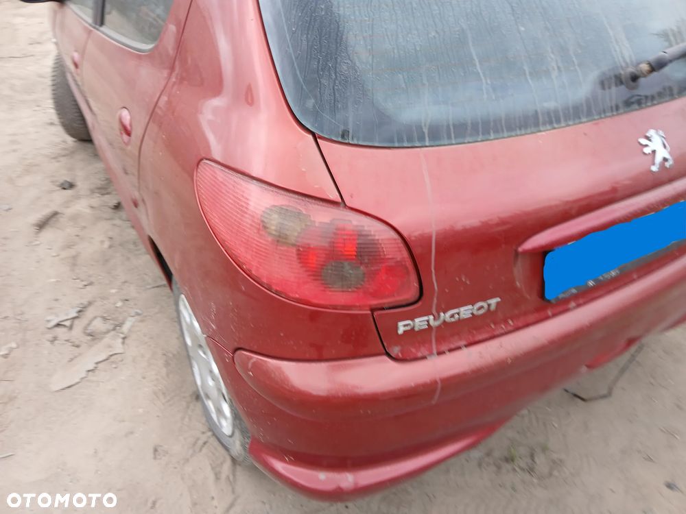 PEUGEOT 206 5D EKQD silnik 1.4 8 V 74 KM TU3JP skrzynia 20CE88 napęd sanki belka wahacz wahacze - 4