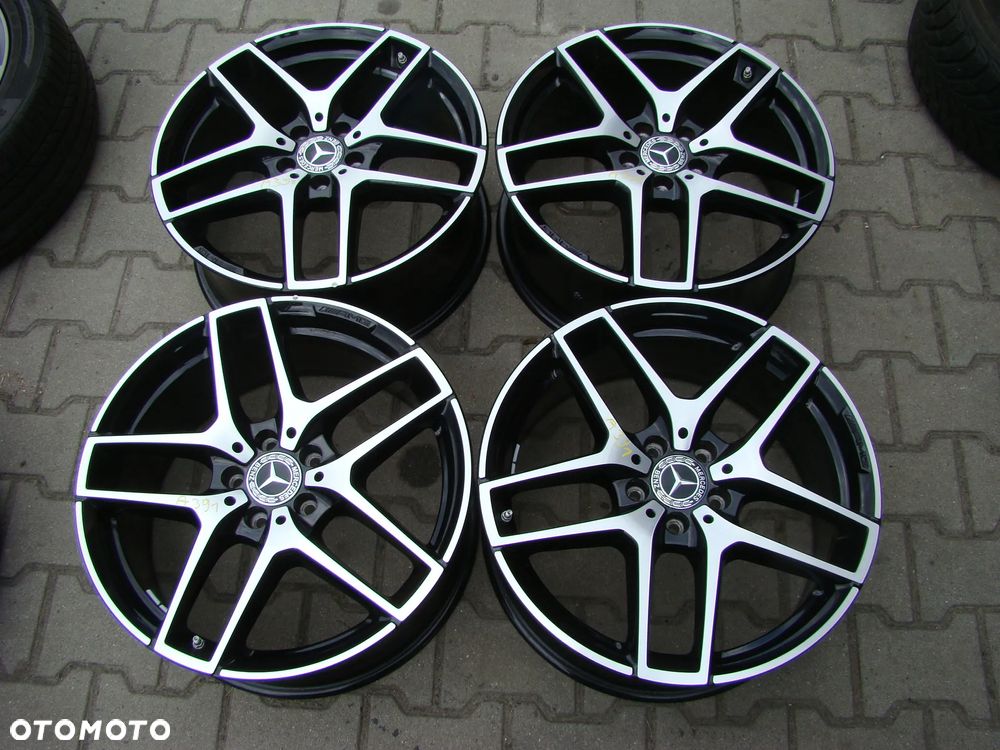 a391 5x112 Mercedes GLC X253 X254 AMG W211 W212 W213 GLE W166 ML W164 8jx19 czujniki - 1