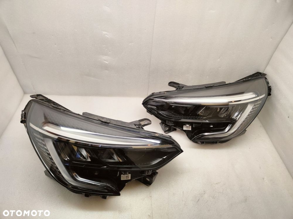 renault clio v full led ciemne komplet lamp przód 260104922r, 260606305r - 4