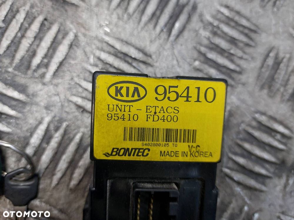 ZESTAW STARTOWY KIA RIO I 1.3 8V 39110-2X547 0K2AD677B0 95410-FD400 - 4