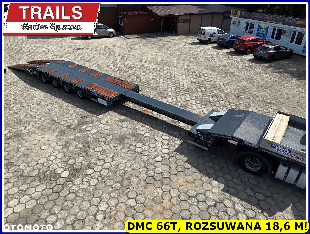Inny Niska podłoga 4-osie, rozciągana dł. 18,60 m,  własne PTO, NAJAZDY HYDRAULICZNE. !!! - 6