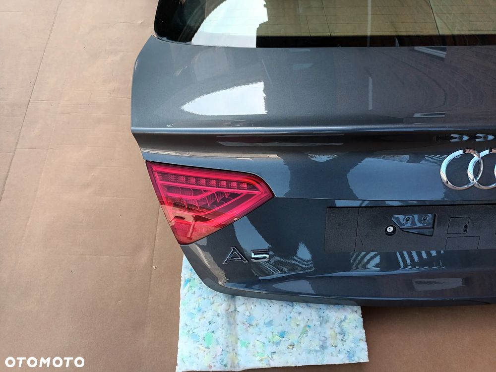 Klapa pokrywa bagażnika Audi A5 8T lift Sportback kolor LX7R ideał 12km - 3