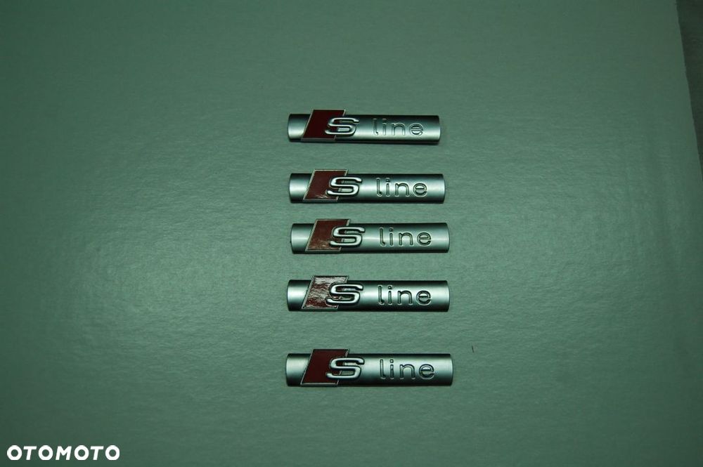 ZNACZEK S-LINE AUDI A1 A3 A4 A5 A6 A7 A8 TT Q5 Q7 - 1