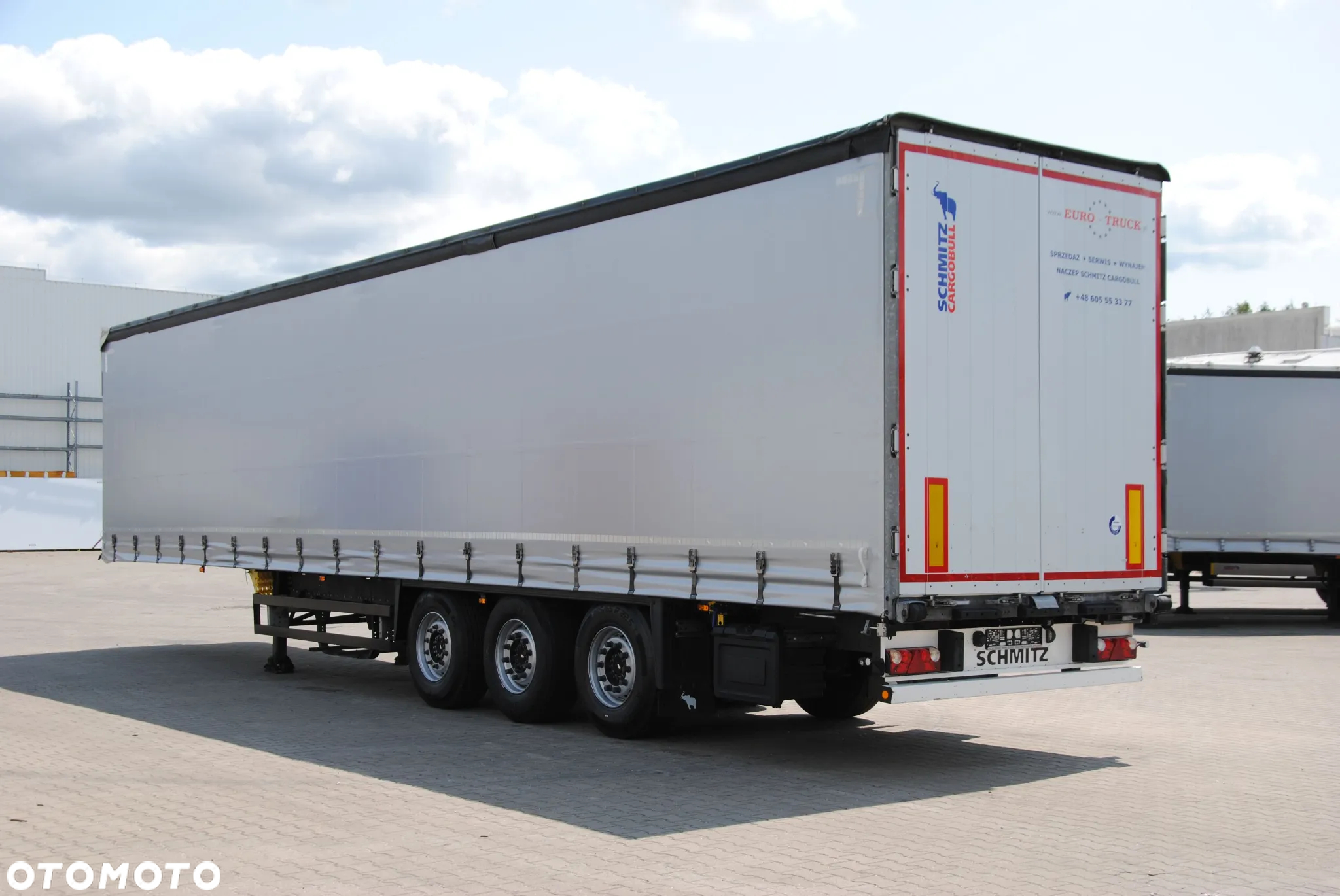 Schmitz Cargobull SCS kurtyna, podnoszona oś - 6