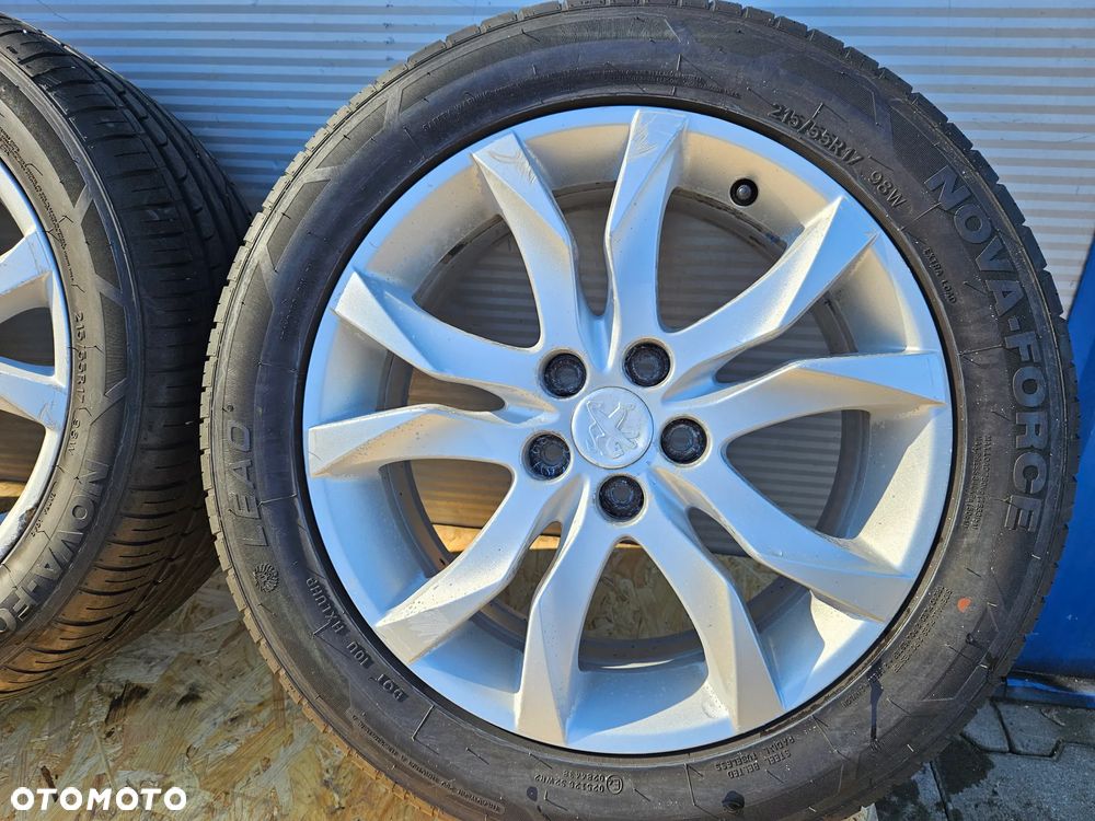 peugeot 508 koła felgi aluminiowe 17 9671401480 - 4