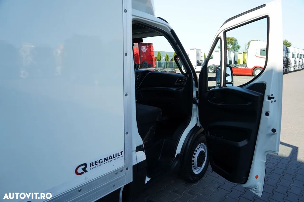 Iveco DAILY 35-160 / CONTAINER - 4,3 M / DHOLLANDIA LIFT - 750 KG / 3 LOCURI / DOUĂ / IMPORTAT / - 34