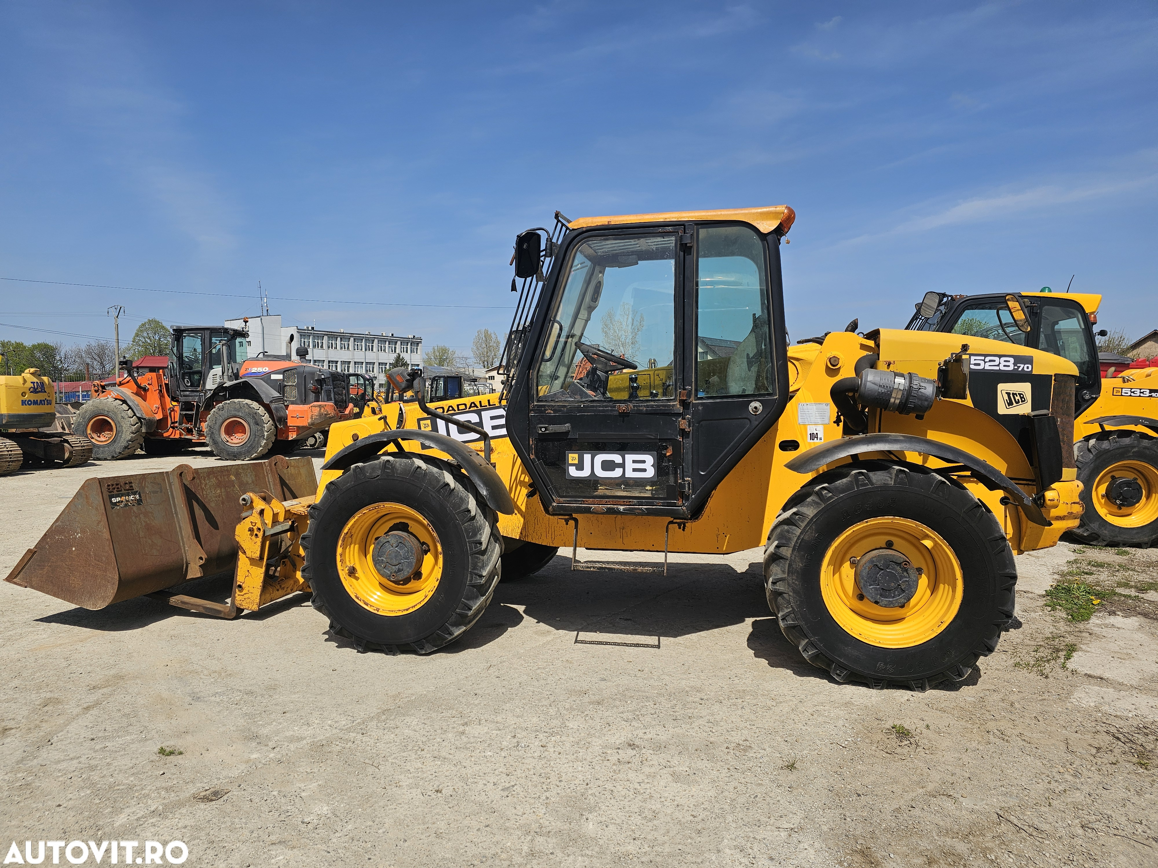 JCB 528-70 incarcator telescopic manitou compact vola - 5