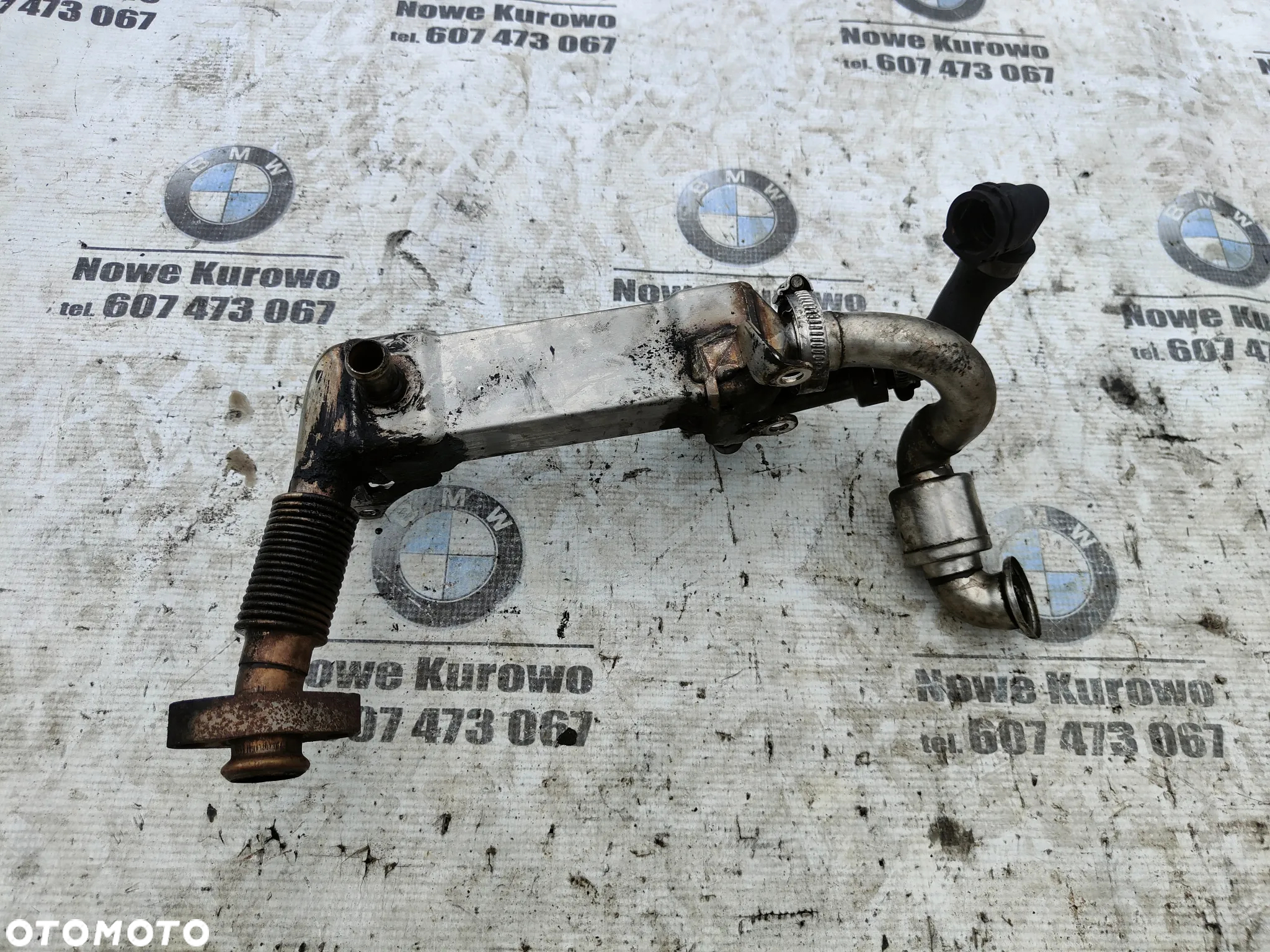 BMW E60 E61 E65 E53 E83 3.0d 2.5d Chłodnica spalin EGR - 3