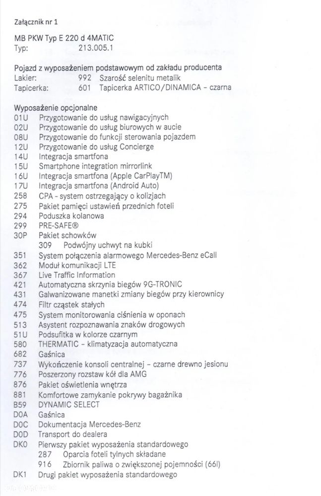 Mercedes-Benz Klasa E 220 d 4-Matic 9G-TRONIC - 22