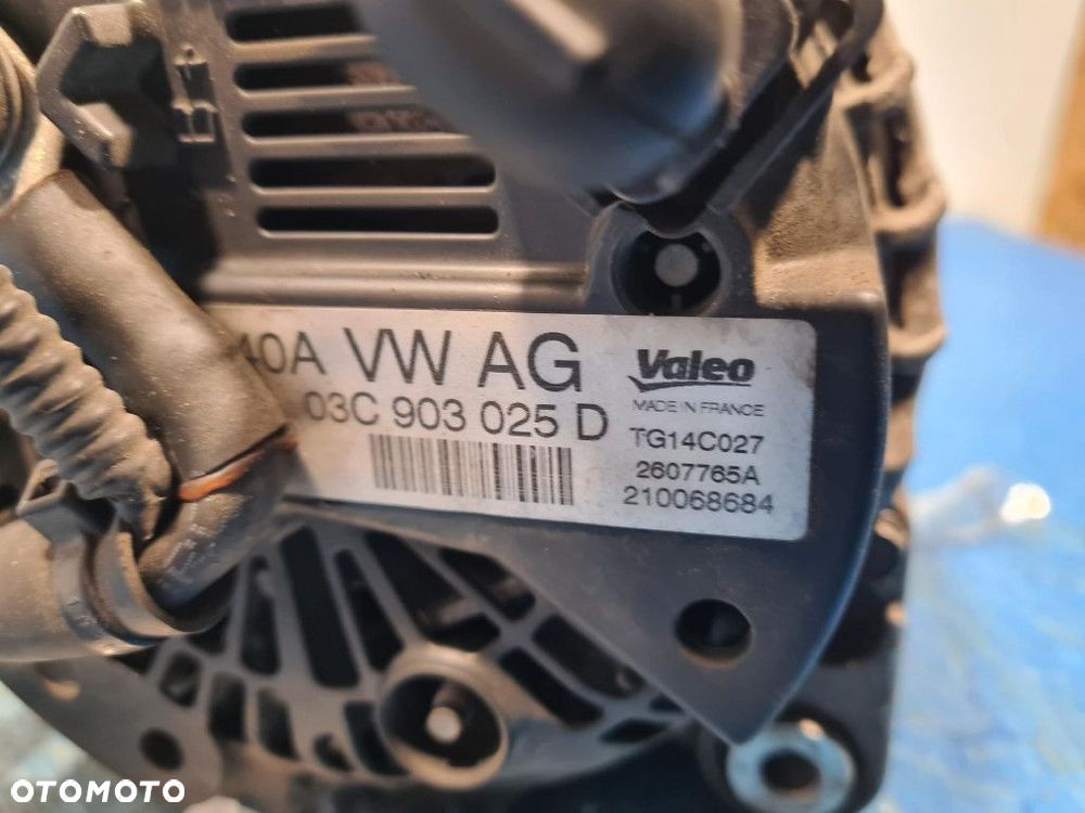 SKODA OCTAVIA II 1.4TSI ALTERNATOR 03C903025D CAXA - 5