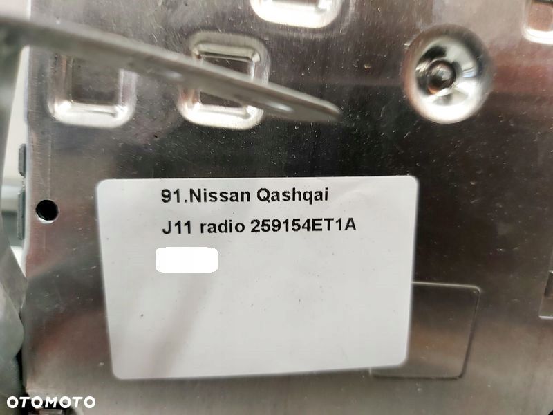 nissan qashqai ii j11 radioodtwarzacz nawigacja navi mapa europa 259154et1a - 12