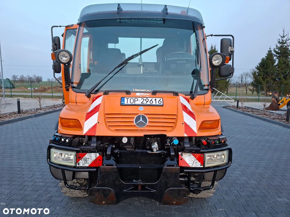 Mercedes-Benz UNIMOG U300 / 4X4 / WYWROTKA 3 STRONNA / HYDROZŁĄCZA / EPS + SPRZĘGŁO - 10