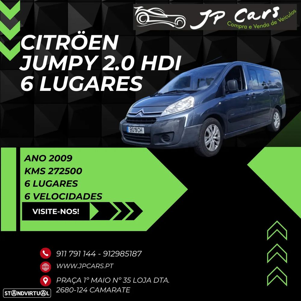 Citroën Jumpy 2.0 HDi L2H1Semi-Vidrada - 1