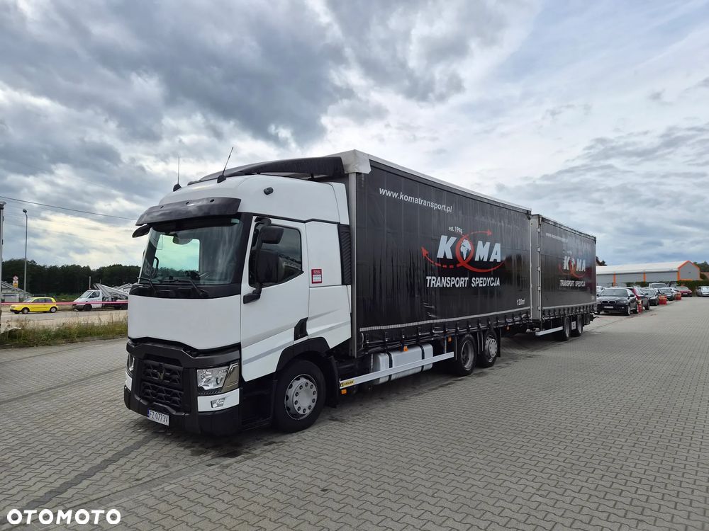 Renault T460 / ZESTAW TANDEM 120M3 / PRZEJAZDOWY / 7,75M + 7,75M / JUMBO / PRZESTRZENNY - 1