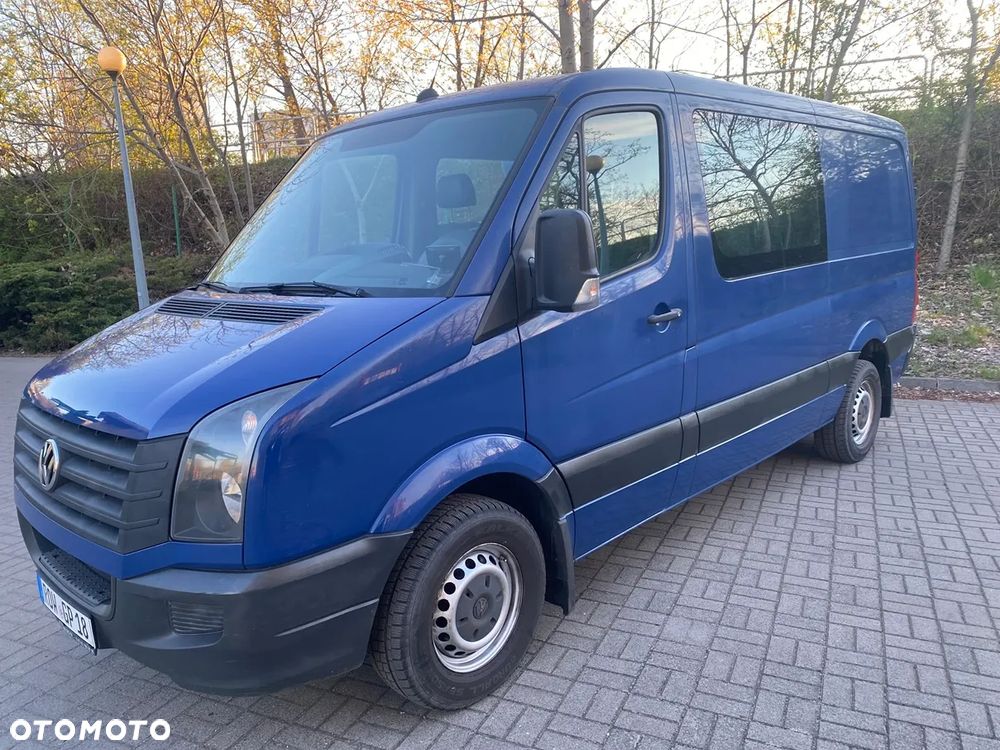 Volkswagen Crafter 2.0 Tdi 136KM Klima Doka 7 osobowa L1H2 148tys km 2015 Zadbany - 1