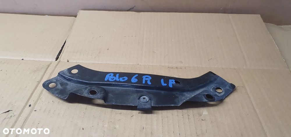 Wzmocnienie mocowanie lampy pasa lewy przód VW Polo V 6R 6R0805931A - 2