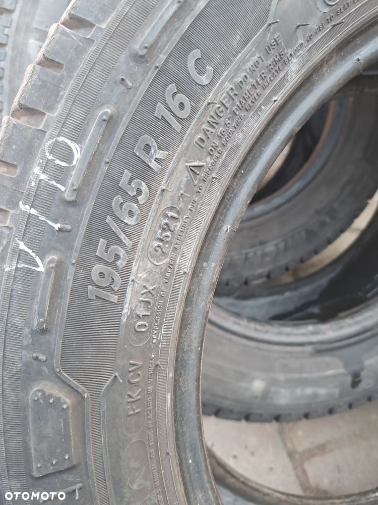 Opony letnie 195 65 R16 C michelin 2021 rok 7.5 mm bieżnik - 10