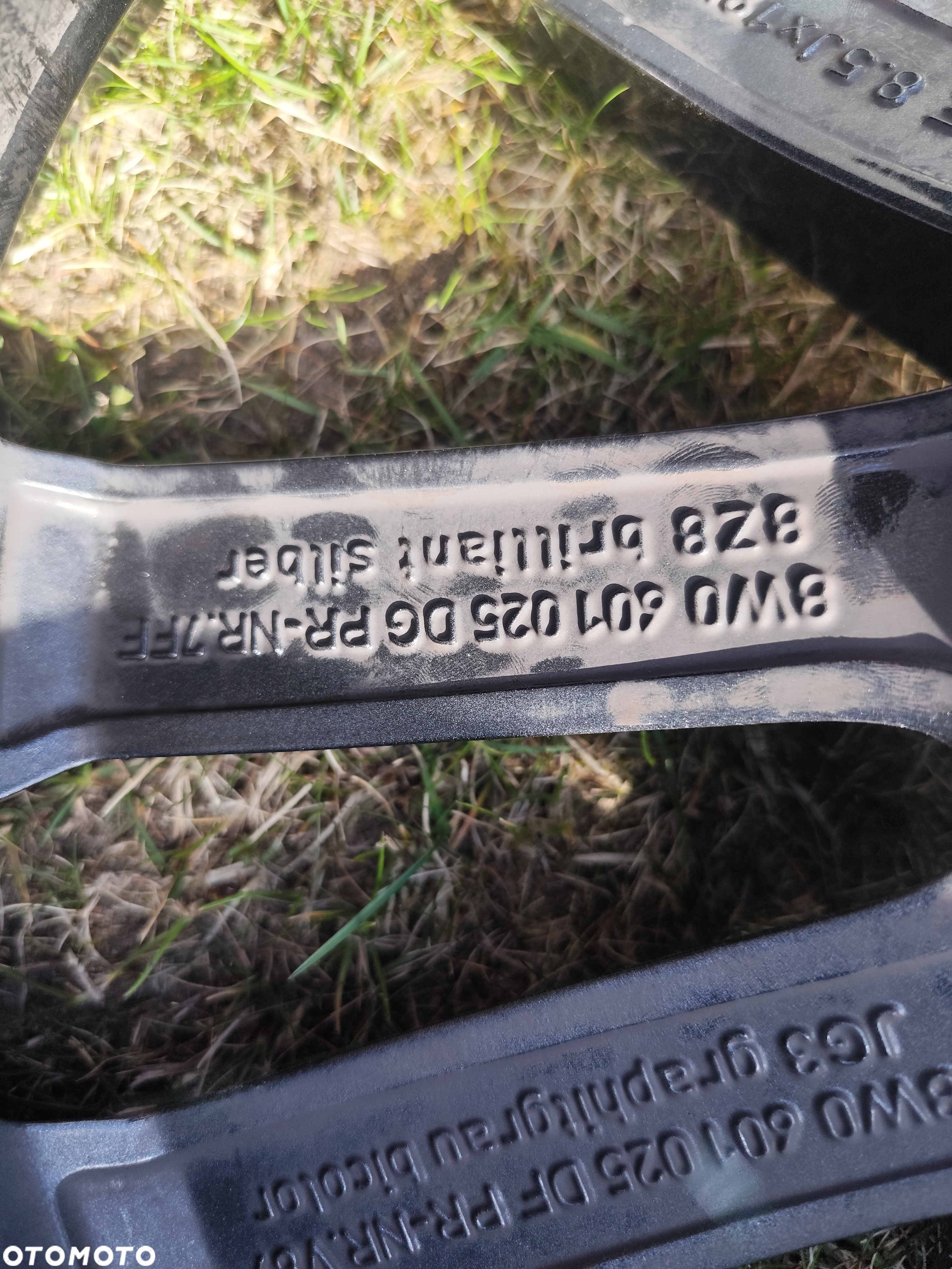 Felga Aluminiowa Audi 19 Cali nr 8W0601025DG ET32 - 9