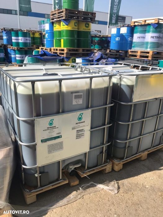 ulei hidraulic H46 HLP PETRONAS IBC 1000L 1 tona transport gratuit! - 1