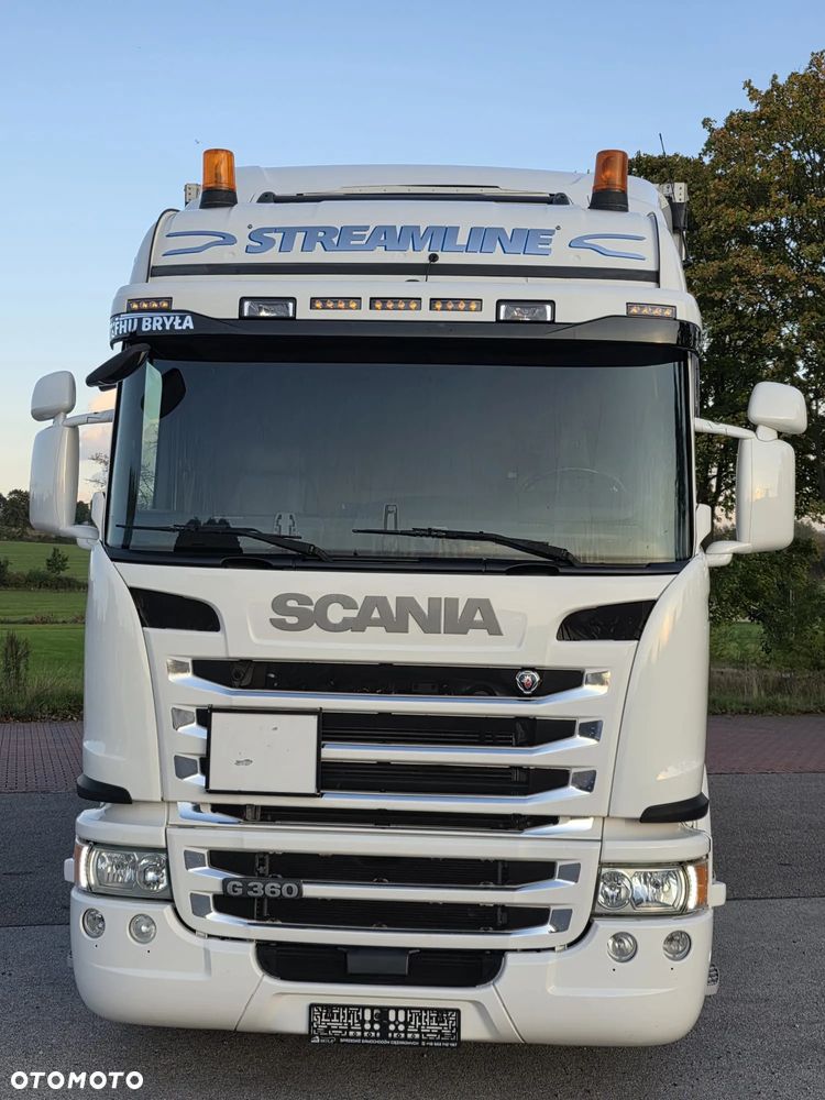 Scania G360 / BURTO-FIRANKA / 3 OSIE / WINDA / 20PALET / E6 / SYPIALNA KABINA / SPROWADZONY / JAK NOWA  PRZEBIEG 490TYŚ / ŁADOWNOŚĆ 14500KG / - 3