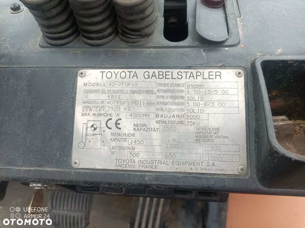 Toyota 7FGF15 - 6